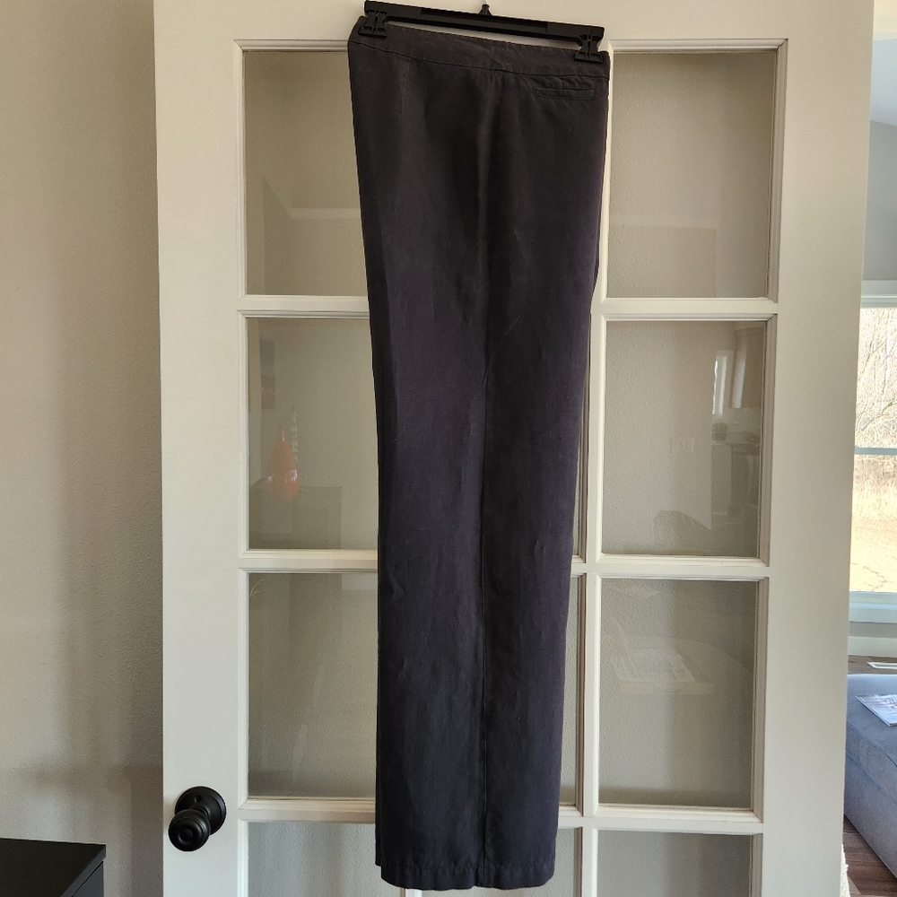 Eileen Fisher 100% Organic Linen Trousers